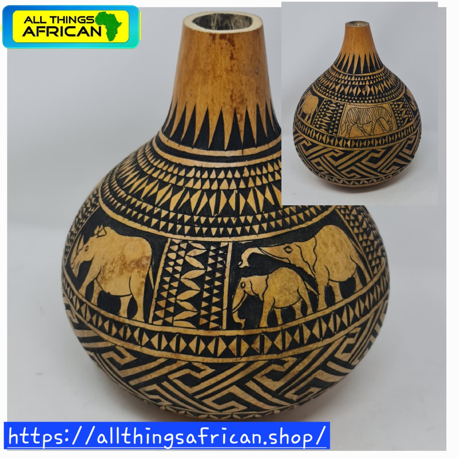 Kibuyu Guord - African pot