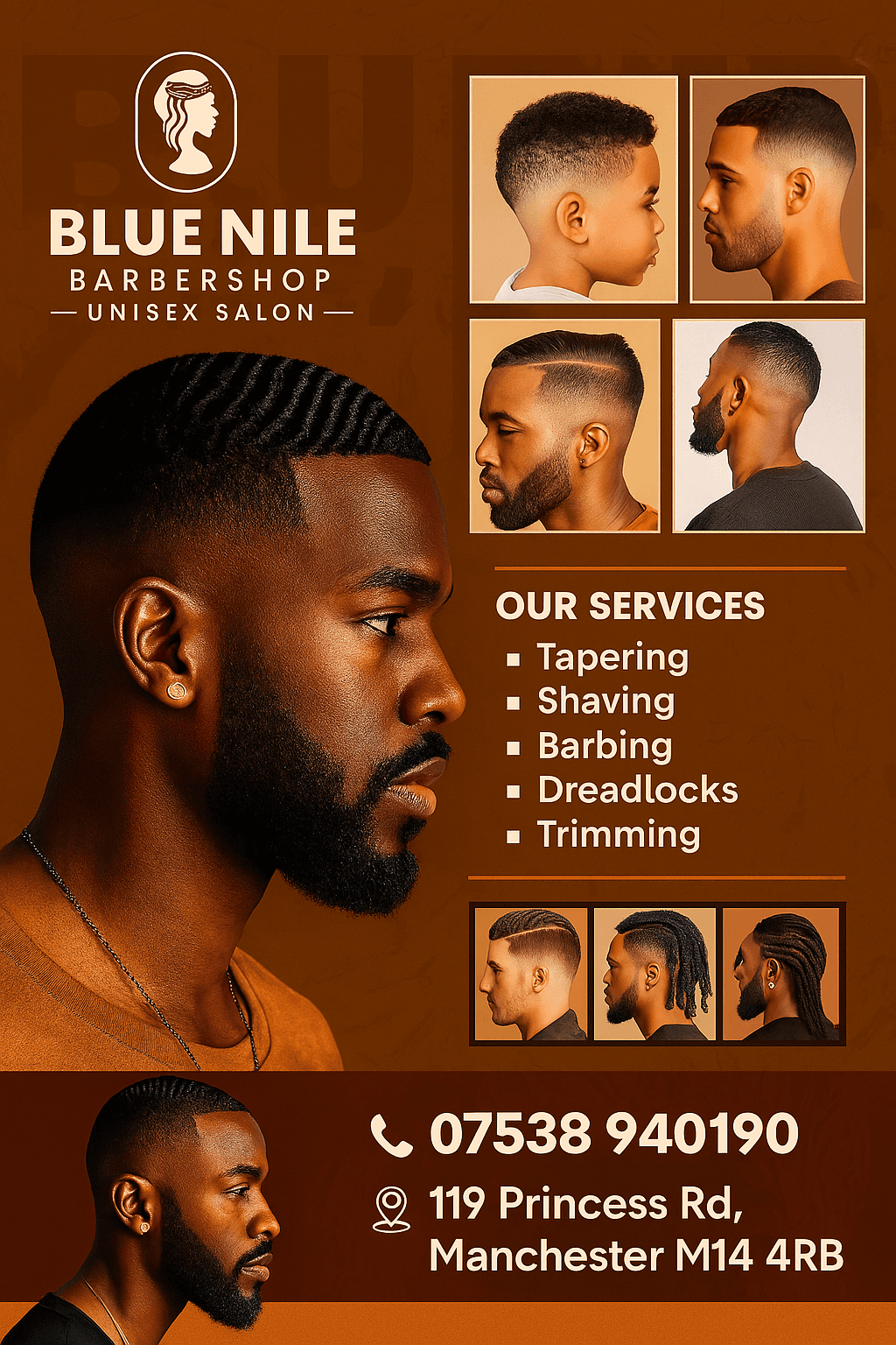 Experience the Art of Grooming at Blue Nile Barbershop