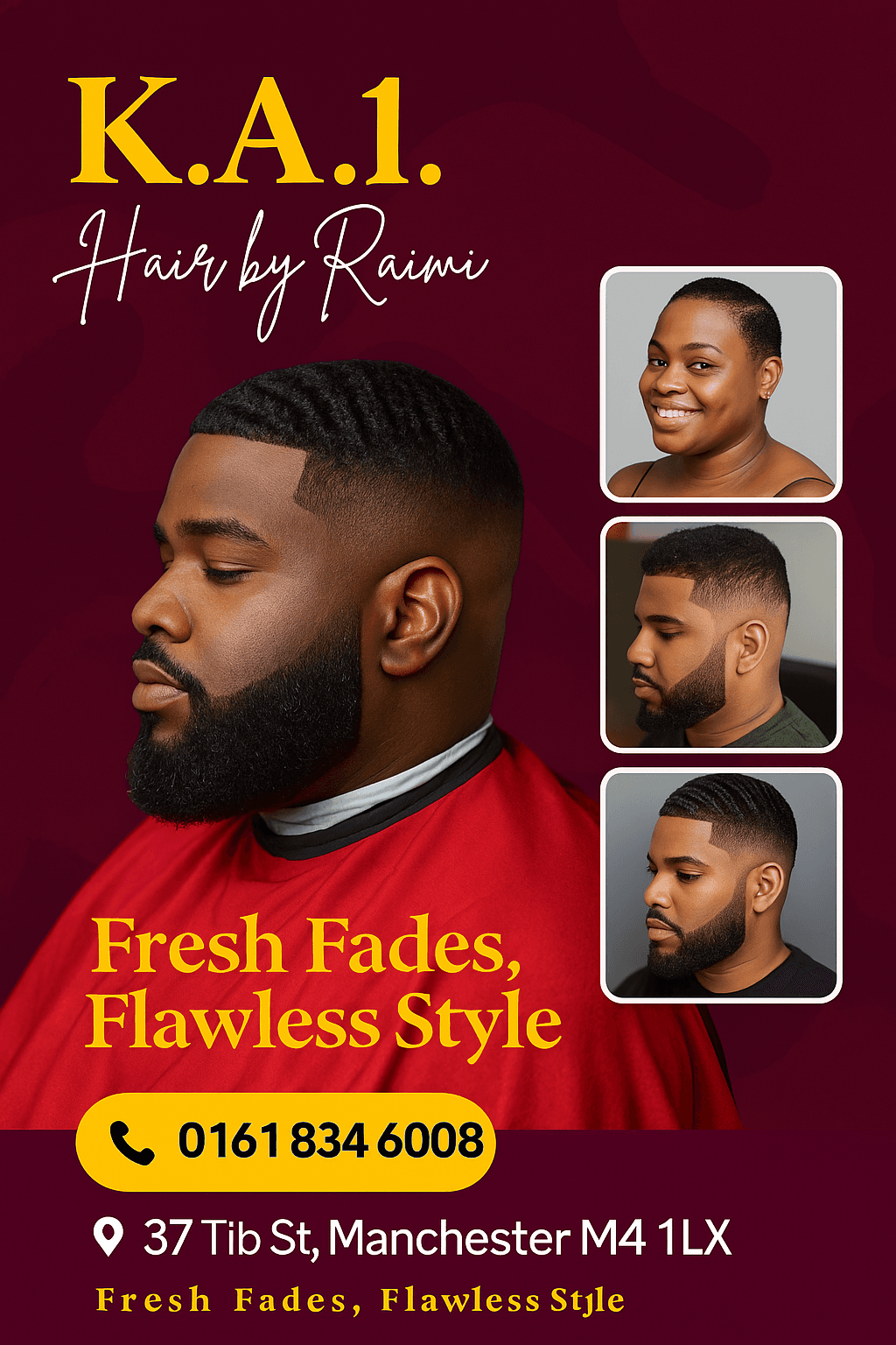 K.A.1. Hair by Raimi – Fresh Fades, Flawless Style