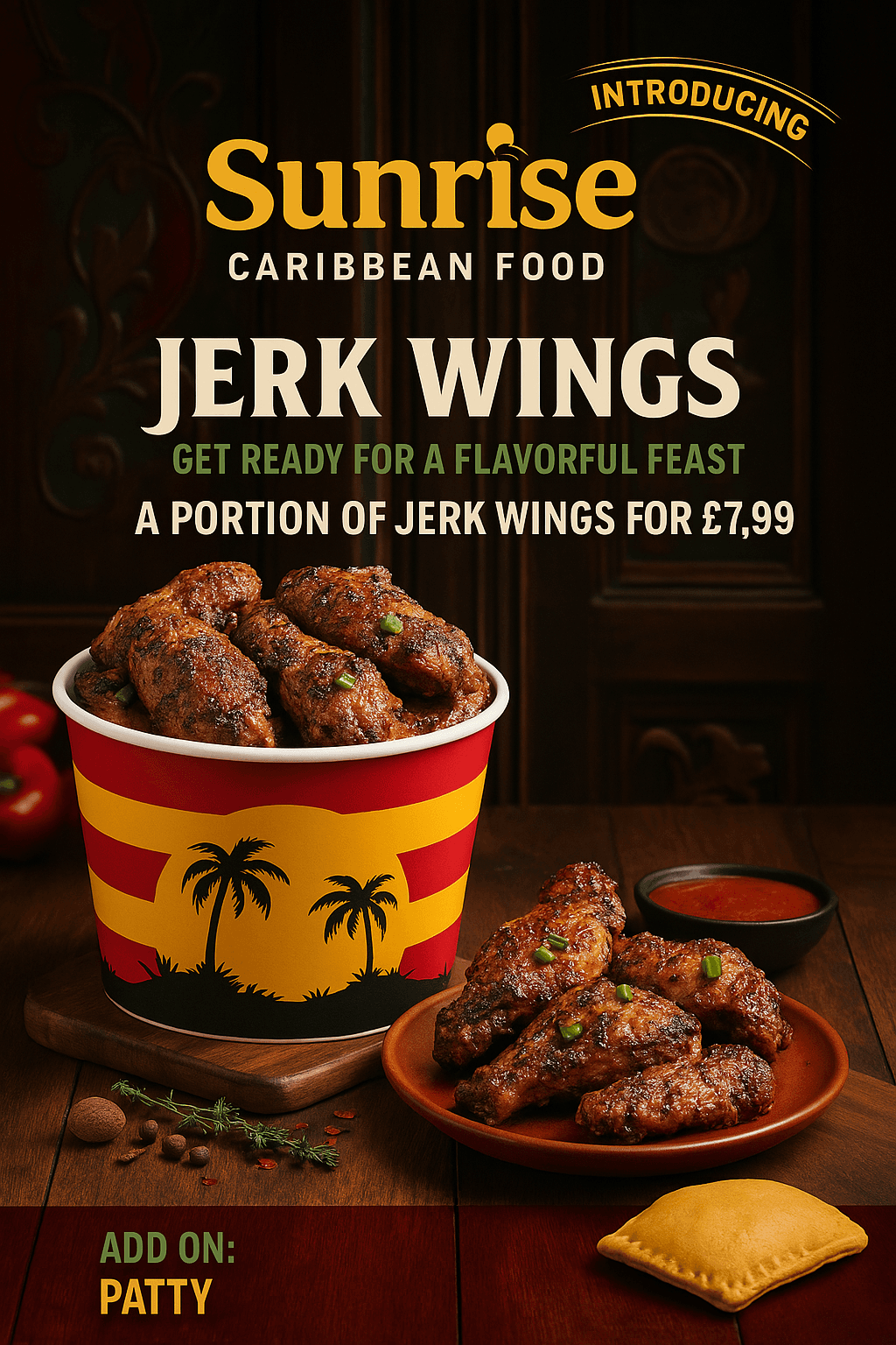 🔥 Introducing Our Signature Jerk Wings 🔥