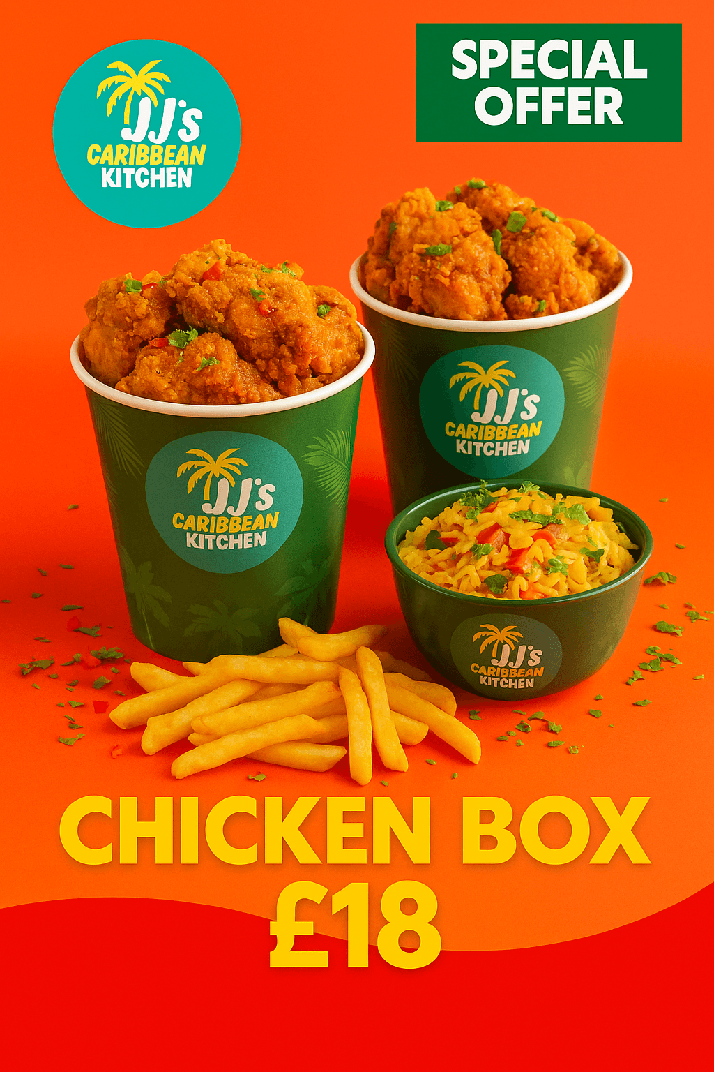 š„ Special Offer: Chicken Box Feast ā Only Ā£18! š„
