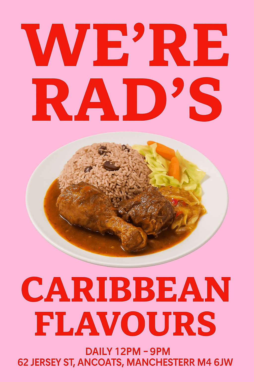 We're Rad’s – Serving Up Caribbean Comfort Daily!