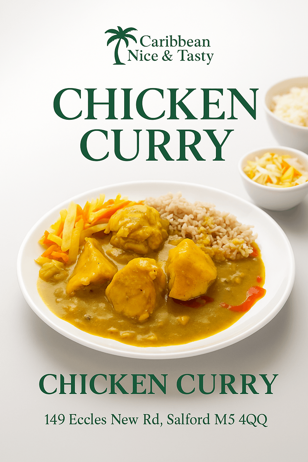 🌴 Flavour That Feels Like Home – Chicken Curry at Caribbean Nice & Tasty